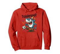 Tralalero Tralala Italian Brainrot Soccer Birthday Meme Boys Felpa con Cappuccio
