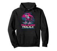 Tralalero Tralala Italian Brainrot Vibes Only - Funny Shark Felpa con Cappuccio
