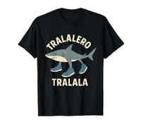 Tralalero Tralala Lo Stile Dello Squalo Maglietta
