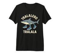 Tralalero Tralala Lo Stile dello Squalo Maglietta Premium