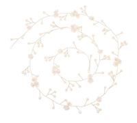 Tralcio per capelli da sposa, 39 copricapo da sposa extra lunghi con perle e perline di, squisiti accessori per capelli dorati per matrimoni, fidanzamenti e fidanzamenti di donne ragaz