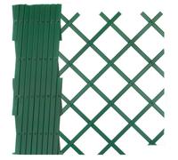Tralicci Traliccio Verde Pvc In Plastica 2x1 Mt Fisarmonica Estensibile Gazebo