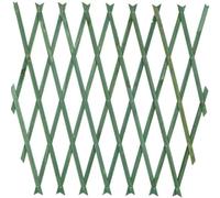 VERDELOOK | Traliccio Estensibile in Llastica, 100x300 cm, Verde, Decorazioni Terrazza e Balcone, Sostegno per Piante Rampicanti
