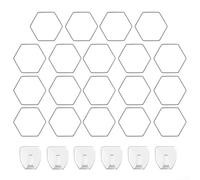 Traliccio a catena in acciaio inox con 18 anelli esagonali, gancio da parete per telaio di supporto per piante da giardino come edera, magnolia e verdure