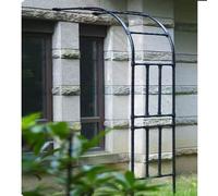 Traliccio ad arco da giardino in metallo for piante rampicanti, pergolato for matrimoni all'aperto con struttura in acciaio resistente, supporto for pergolato decorativo floreale.(180x240x40CM/5.9x7.9