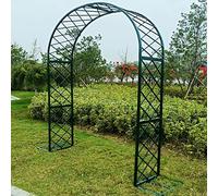 Traliccio ad arco da giardino per piante rampicanti, resistente cornice autoportante per rose, perfetta per matrimoni e decorazioni per feste