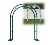Traliccio ad arco da giardino, struttura rampicante in metallo, facile da montare, per prato, patio e giardino, perfetto per migliorare gli spazi esterni e sostenere viti e fiori