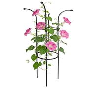 Traliccio da Giardino a Ombrello - Supporti Robusti e Antiruggine per Viti,Traliccio con Cima a e Fungo - per Rampicanti Rose Ortaggi Frutto del Drago Cetriolo Ortensie Pothos