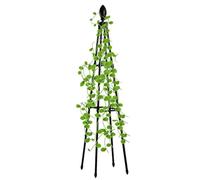 Traliccio Da Giardino - Azione Di Installazione Senza Attrezzi, Supporto Per Piante Rampicanti Altezza 160 Cm, Griglia Di Recinzione Per Vite A Crescita Verticale, Recinzione Per Piselli In Tubo Di Ac