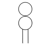 Traliccio Da Giardino - Gabbia Per Piante Resistente Agli Agenti Atmosferici | Supporto Per Piante In Metallo, Supporto Compatto Per Decorazioni Da Tavolo Per Display Domestico Per Interni Ed Esterni,