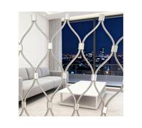 Traliccio da giardino in acciaio inossidabile 304, 20 x 2 m, supporto e protezione per piante all'aperto, versatile traliccio per piante rampicanti e viti