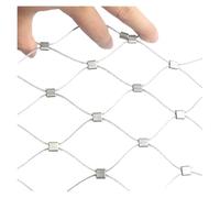 Traliccio da Giardino in Acciaio Inox 5 cm - 0,8 x 40 m. Supporto Resistente alle intemperie per Piante, Ideale per Il Giardinaggio. Protegge da parassiti e Condizioni atmosferiche avverse.