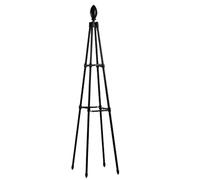 Traliccio da giardino per piante rampicanti, obelisco a torre, supporti antiruggine, struttura per piselli dolci, piante in vaso, fiori, verdure e viti, accessori