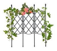 Traliccio da giardino per piante rampicanti | Supporto per fiori da giardino impilati | Formatore di piante da giardino inossidabile per piante in vaso, rose, verdure e cetrioli.