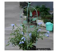 Traliccio da giardino vintage, torre per piante rampicanti in metallo, supporto pieghevole per decorazione per uccelli, gabbia per pomodori, supporto per piante in vaso, può essere utilizzato per