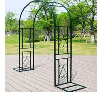 Traliccio dell'arco del giardino del metallo per le piante rampicanti, progettazione quadrata durevole della met