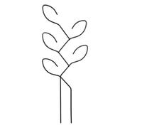 Traliccio Di Piante Coperte - Piccolo Traliccio Per Piante In Vasi | Stabile Scommessa Di Supporto Per Giardino Di Stabile, Supporto Per Pianta D'appartamento In Ossido Heavy Duty Per Fiori Per Fiori