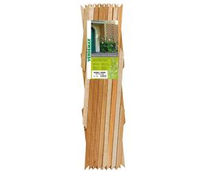 Traliccio estensibile in legno 1,8x0,6 m naturale Legno naturale