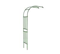 Traliccio for pergolato da 2,6 m, Trellis da giardino in metallo, supporto decorativo for piante floreali da esterno, ingresso decorativo for prato, patio, cortile(2.6x2.4x0.4m)