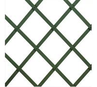 Traliccio Grigliato Divisorio VERDE Estensibile PVC per Piante RAMPICANTI MT 3x1