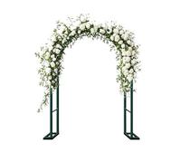 Traliccio per arco da giardino, 120 cm-240 cm, in metallo, per matrimoni, pergola e pergolato, supporto paesaggistico per interni ed esterni, perfetto per decorare il prato, feste, cerimonie (colore