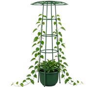 Traliccio per il Sostegno di Piante Rampicanti Robusta struttura di | Supporto per le Piante Per Cortile, Patio, Rose, Clematis, Vite, Cetriolo, Fagiolo