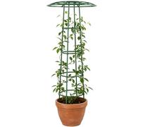 Traliccio per il Sostegno di Piante Rampicanti Supporto Floreale A Forma Di | Traliccio Da Viti Adatto a Esterno e Patio Rose Clematis Vite Cetriolo Fagiolo Rampicante ed Ortaggi