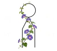 Traliccio per interni - Supporto metallico da 33 cm resistente alle intemperie - Trellis per piante da arrampicata da esterno, per rampicanti da esterno come e clematide, giardino, patio e