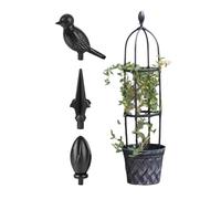 Traliccio Per Obelisco - Rastrelliera Per Rose Antiruggine | Traliccio Da Giardino | Supporto Per Rose Rampicanti | Per Giardinieri Hobbisti Coltivatori Balcone Patio Terrazza Casa Appartamento