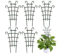 Traliccio per piante, 5 pezzi, funzionale ed elegante, per crescita verticale, in vaso, versatile, per interni, esterni, giardino, monstera, piselli | giardino interno ed esterno Monstera F