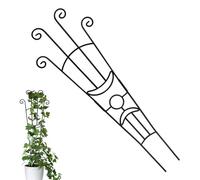 Traliccio Per Piante Da Interno - Griglia Di Supporto Per Arrampicata In Ferro Metallico 83x27 Cm | Di Vite Monstera | Organizzatore Per Balconi Da Giardino | Per La Crescita Verticale