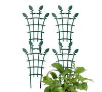 Traliccio per piante in vaso, 4 tralicci impilabili per rampicanti, supporti per fiori in vaso sovrapposti per migliorare la tua esperienza di giardinaggio con le nostre piante d'appartamento ben