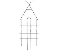 Traliccio Per Piante In Vaso - Pali Di Supporto Regolabili In Metallo Antiruggine, Supporto Per Vite Rampicante | Cornice Per Piante Da Interno Ed Esterno | Accessorio Da Giardinaggio In Contenitore I