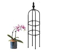 Traliccio per piante rampicanti in metallo resistente, supporto rivestito in plastica per fiori, verdure e frutta da interni ed esterni, decorazione ideale per il giardino per una migliore crescita