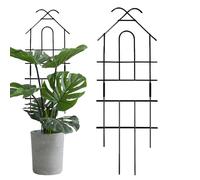 Traliccio per Piante,Traliccio di Supporto in Metallo per la Crescita delle Piante - Archetto Per Viti | Per Interni Esterni Patio Balcone Serra Giardino Vigna Ortaggi Fiori