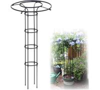 Traliccio verticale da giardino antiruggine per piante rampicanti e fiori | Gabbia di supporto per glicine da 179,8 cm | Supporto per rampicante per viti e rose