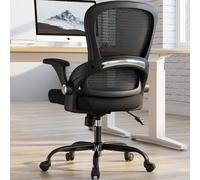 TRALT Sedia da ufficio ergonomica, con supporto per la schiena, sedia da scrivania per casa e ufficio, ampia 150 kg, sedia da ufficio grande e alta, comoda sedia da scrivania per lavoro, studio