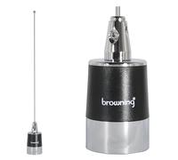 Tram Browning 450 a 490 MHz No Ground Plane UHF 2.4 dBd Guadagno 13 "Antenna NMO sintonizzabile alta funziona su veicoli in fibra di vetro, plastica e metallo 20 MHz di larghezza di banda