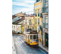 Tram giallo - Puzzle da 7000 pezzi: i più bei giochi di arredamento per interni 14 anni+