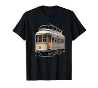 Tram Vintage - Illustrazione Trasporto Classico Maglietta
