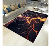 Trama Colorata Astratta Morbido Tappeto Per Sala Da Pranzo Stampato In 3D 60 X 90 Cm - Tappeto Antiscivolo A Pelo Corto - Zerbino Decorativo Per La Casa - Antimacchia, Non Perde Pelucch /4233081158700