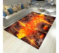 Trama Colorata Astratta Tappeto Per La Cameretta Dei Bambini Stampato In 3D 100 X 150 Cm - Moquette Antiscivolo Per Porte Interne - Morbido Al Tatto - Fibra Di Poliestere - Facile Da Pu -979286390711
