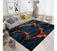 Trama Colorata Astratta Tappeto Stampato In 3D Decorazioni Per La Casa Morbida Flanella Tappeto Da Letto Per Gioca Un Tappeto Gattonare Per Soggiorno, 50 X 80 Cm - Pulizia Facil /3357129779443