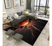 Trama Colorata Astratta Tappeto Stampato In 3D Decorazioni Per La Casa Morbida Flanella Tappeto Da Letto Per Bambini Gioca Un Tappeto Gattonare Per Soggiorno 100 X 150 Cm - Pulizia Faci -629671339864