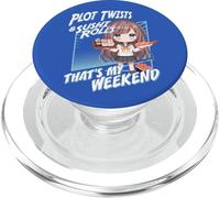 Trama colpi di scena e rotoli di sushi che sono i miei amanti degli anime del fine settimana PopSockets PopGrip per MagSafe