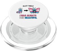 Trama con Twist è sempre stato questo bellissimo orgoglio trans PopSockets PopGrip per MagSafe
