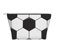 Trama di calcio, Borsa da toilette Borsa per trucco Borsa per cosmetici Borsa da toilette da viaggio portatile
