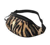 Trama di leopardo Pelliccia di animali africani Borsa a tracolla Corridore Piccolo Corsa Sportivo Sottile Alla moda Per Jogging Escursionismo Donna