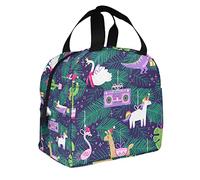 Trama natalizia Piccola borsa per il pranzo Animale Fenicottero Cactus Lama Cigno Dinosauro Cactus 80S Cassetta Porta pranzo isolata per lavoro Scuola Viaggi Picnic