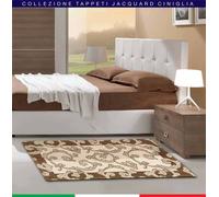 Trama & Ordito ROCOCO' tappeto multiuso cm 100x150 Jacquard ciniglia